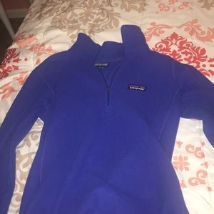 blue patagonia jacket size M barely worn